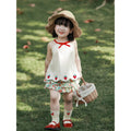YOEHYAUL NO MOQ 2024 New Summer Baby Girl Kids Socks for Toddlers Hollow Out Custom Logo Tube Socks With 3D Strawberry