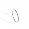 1.2MM INS Authentic S925 Sterling Silver Fine Jewelry Gear Thin Ring Adjust Japan Gearing-Spinning Gear Ring