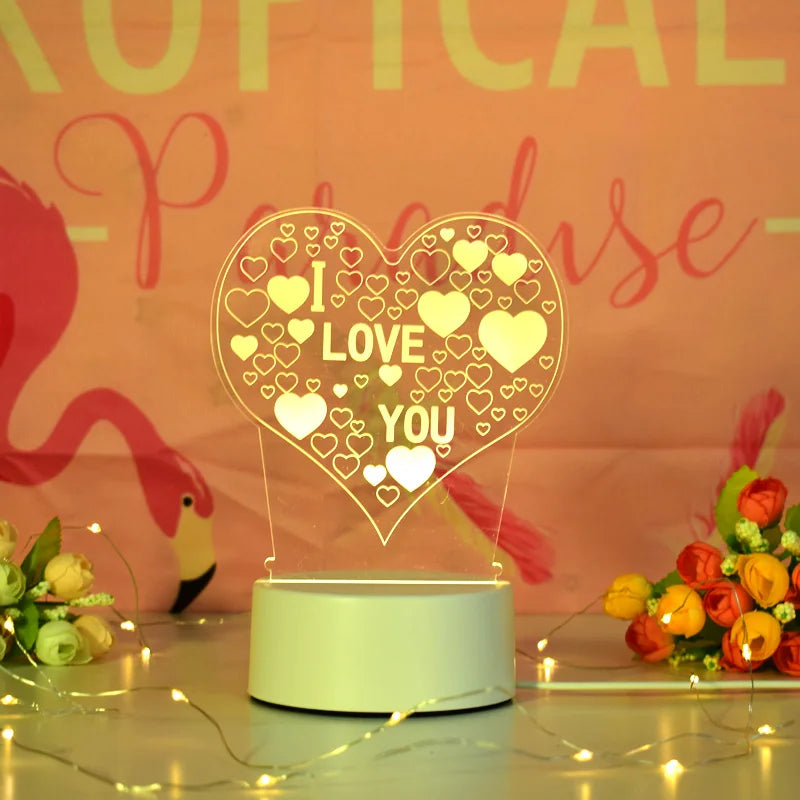 New Product Ideas 2025 3D Lamp Mother's Day Valentine's Day Gifts Business Sets Other Gift Items Wedding Gift