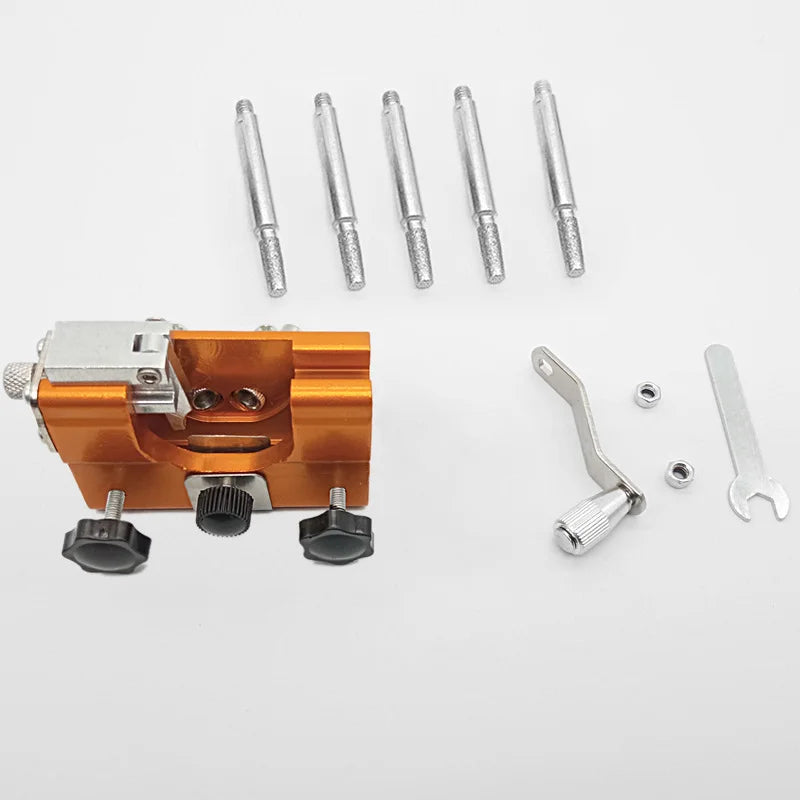 Hand-Operated Portable Metal Chain Grinder DIY Oil Saw File Woodworking Tool with Customized OEM Support