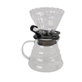 Wholesale 600ml/800ml Glass Coffee Pot Handheld Espresso Maker Teapot for Pour Over Coffee Portable Bangle Server