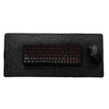 Offices and Homes Desktop Grey Felt Desk Mat Extra Large Felt Mouse Pad Desk Mat for PC Computers Keyboard