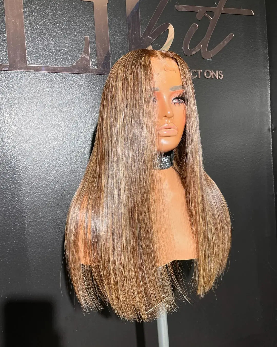 Brazilian Handmade 13*4 Lace Front Bob Wig with Preplucked 4*4 Closure 100% Virgin Human Hair Highlight From Brazil