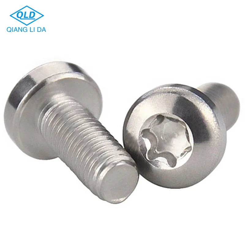 Professional Manufacturer ISO14583 Stainless Steel 304 Plain M4 A2/A4 Bolts Security Torx Pin Head Tamper Proof Anti-theft Screw