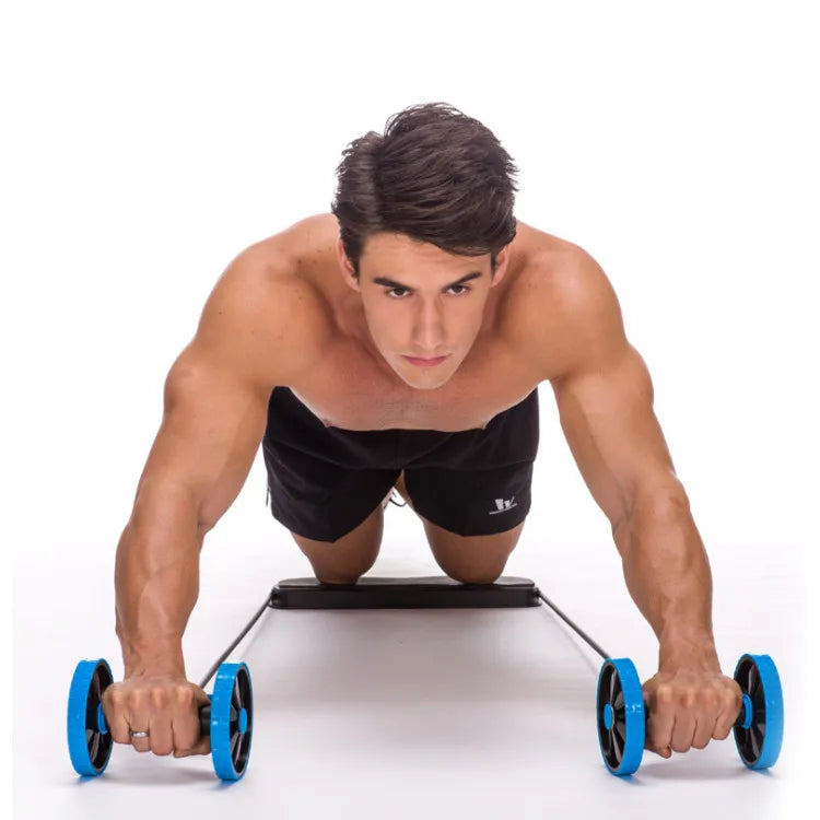 XT-Fitness Sporty ABS Abdominal Roller Wheel Set Accessories Fitness Equipment for Home Abs