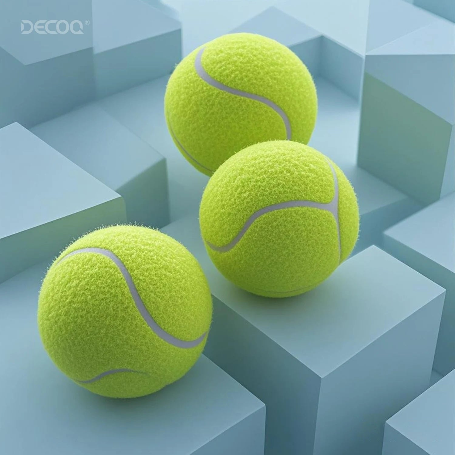 DECOQ Durable Rubber Tennis Training Equipment Specially Designed Training Ground Scene for Sports Enthusiasts Popular Public