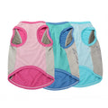 Customized Size Spring Summer Dog Cooling T-Shirt Sleeveless Breathable Coolmax Material Wholesale Dog Printer Accessories