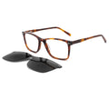 FEROCE Optical Unisex OEM Service Acetate Clip on Frames Glasses Magnetic Polarized Sunglasses