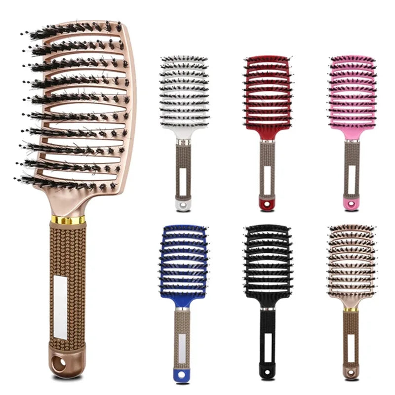 Custom Board Paddle Escova Cabelo Cepillo De Pelo  Detangler Hair Brishes Vent Wave Brushes