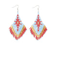 Go2boho Handmade Summer Trendy Fashion Drop Earrings for Women Gorgeous Braided Drop Fringe Beaded Jewelry Miyuki for Wedding