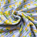Customized Breathable Digital Printed Knit 95% Polyester 5% Spandex Bullet Fabric for Fashion Dress and Sportswear