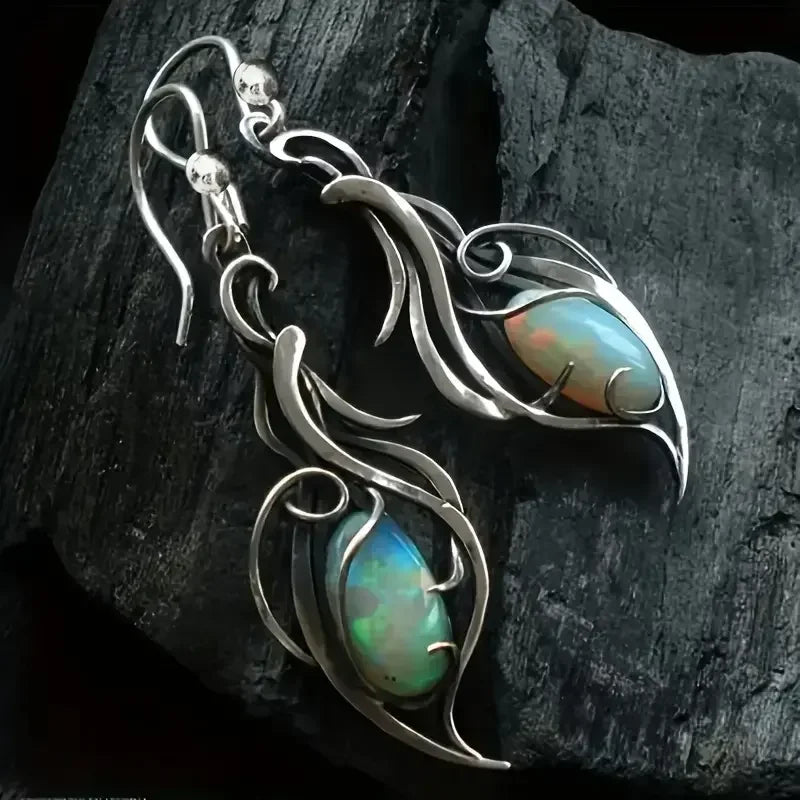 European and American Fashion Vintage Earrings for Women 2024 New Ethnic Style Fine Jewelry Earrings