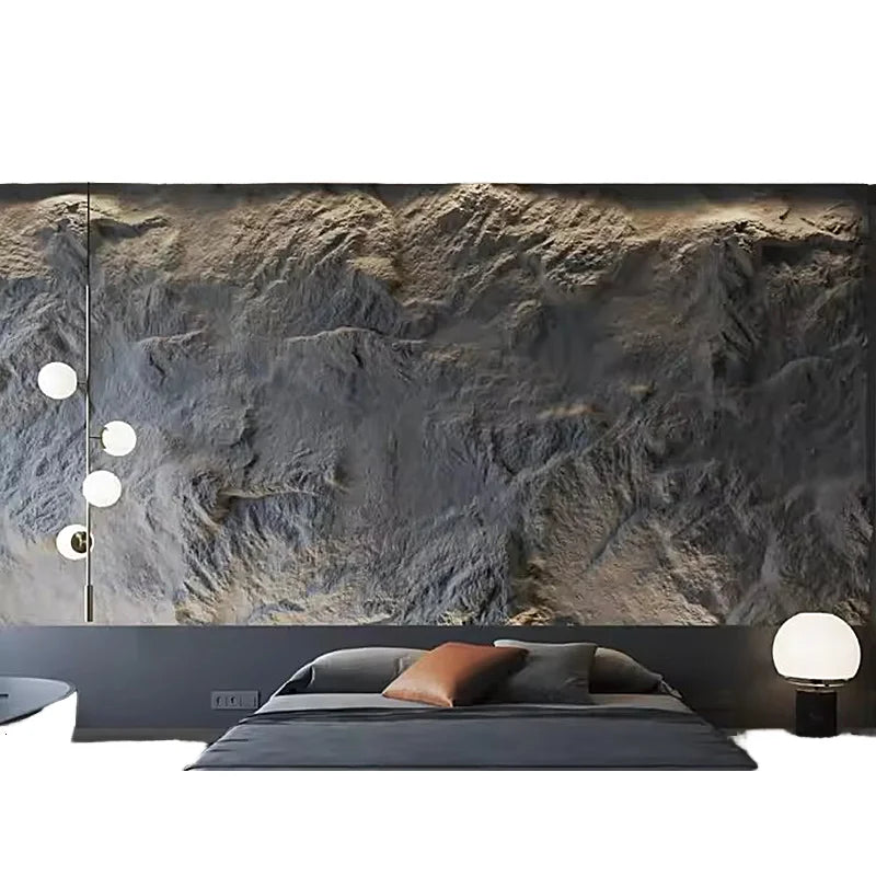 Sailawei Modern Cut-to-Size Fireproof Waterproof Eco-Friendly Anti-Slip Lightweight Durable Indoor/Outdoor Wall Cladding PU Fast