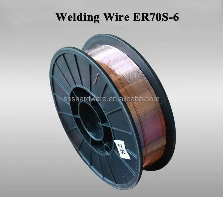 Welding Wire Cheap 0.8MM 1.0MM 1.2MM 1.6MM Plastic Metal Spool CO2 Gas Protection Copper Coated MIG ER70S-6 Sss Brand Welding