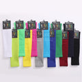For Men Crew Compression Leg Warmers Custom Logo Color Athletic Knee Protector Spandex/Nylon Knitted Spring