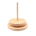 Thread Yarn Holder Skein Bobbin Spool Knitting Tools Sewing Accessories Wood Yarn Holder With Twirling Mechanism