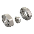 Custom Material Sae 37 Degree Flare Flange Clamp 4 Screw Positioning Hydraulic Flange