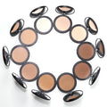 S304 OEM Private Label Waterproof Pressed Powder Foundation with Concealer & Pores Care Oil-Control All Skin Types 10 Colours