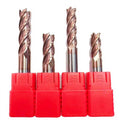 HRC55 Tungsten Carbide 4 Flute 100mm Length End Mill