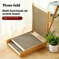 Premium Luxury Scratcher Folding Protect Furniture Foldable Cat Scratching Board