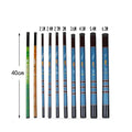 40cm Closing Length Short Section Portable Telescopic Rod Hand Glass Fiber Pole Carp Fishing Rod 2.1m-6.3m