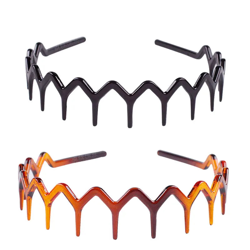 Genya Fashion hair Accessories Hair band Plastic Sharks Tooth Hair Comb Headband Non-slip hairband