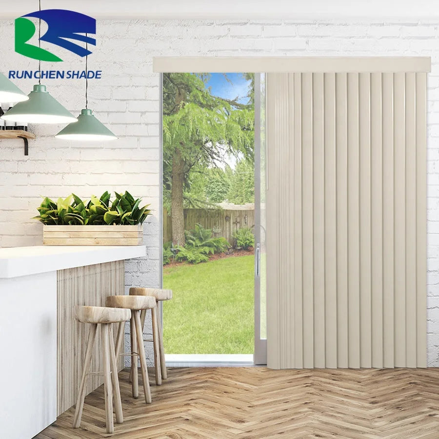 Smart Home Zwave Blinds motorized Vertical Blindoffice Door Blinds
