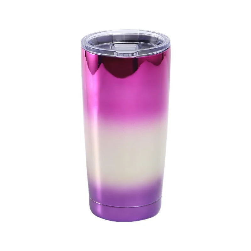 600ml Beer Mug Cool & Hot Double Wall Stainless Steel Cup