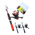 Travel Portable Fishing Rod Reel Set/rod and Reel Combo