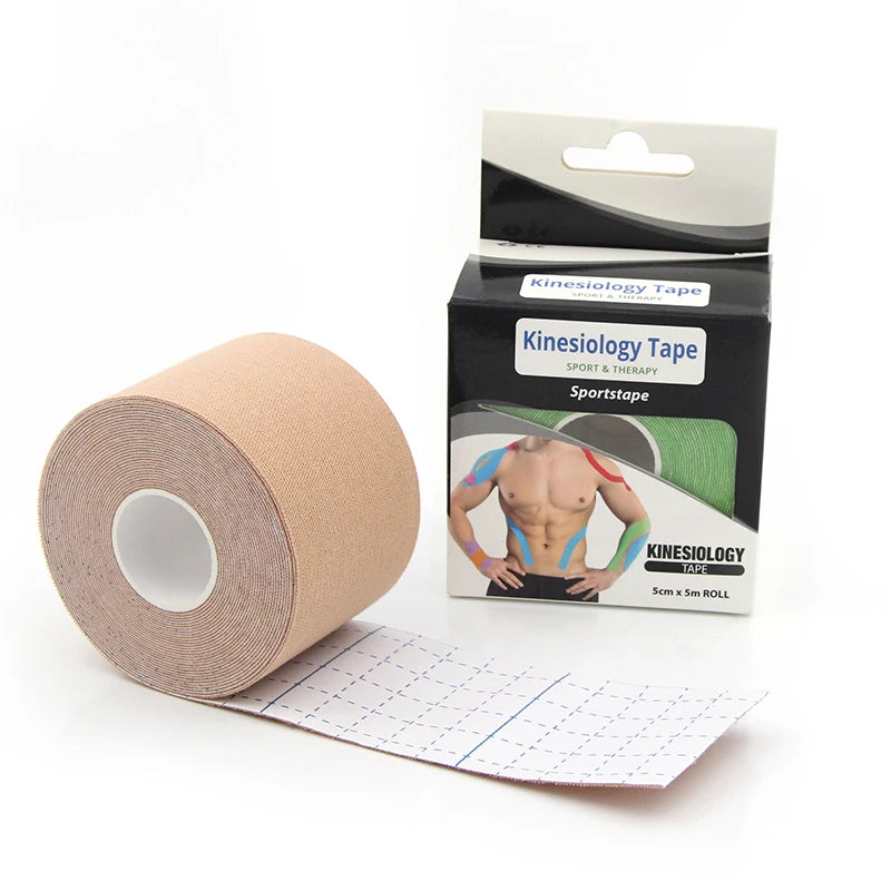 New Product OEM Accepted Medical Waterproof Cotton Elastic Athletic Sports Kinesiology Tape Compression Tape