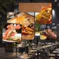 Square LCD Panel Video BOE 33.2inch 1920*1920 500nit Brightness SDK Enabled for Retail Store Subway