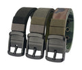 1.5" Wide New Men's Nylon Belt With Rotatable Pin Buckle Leisure Sports Fashion Webbing Fabric Belts for Men