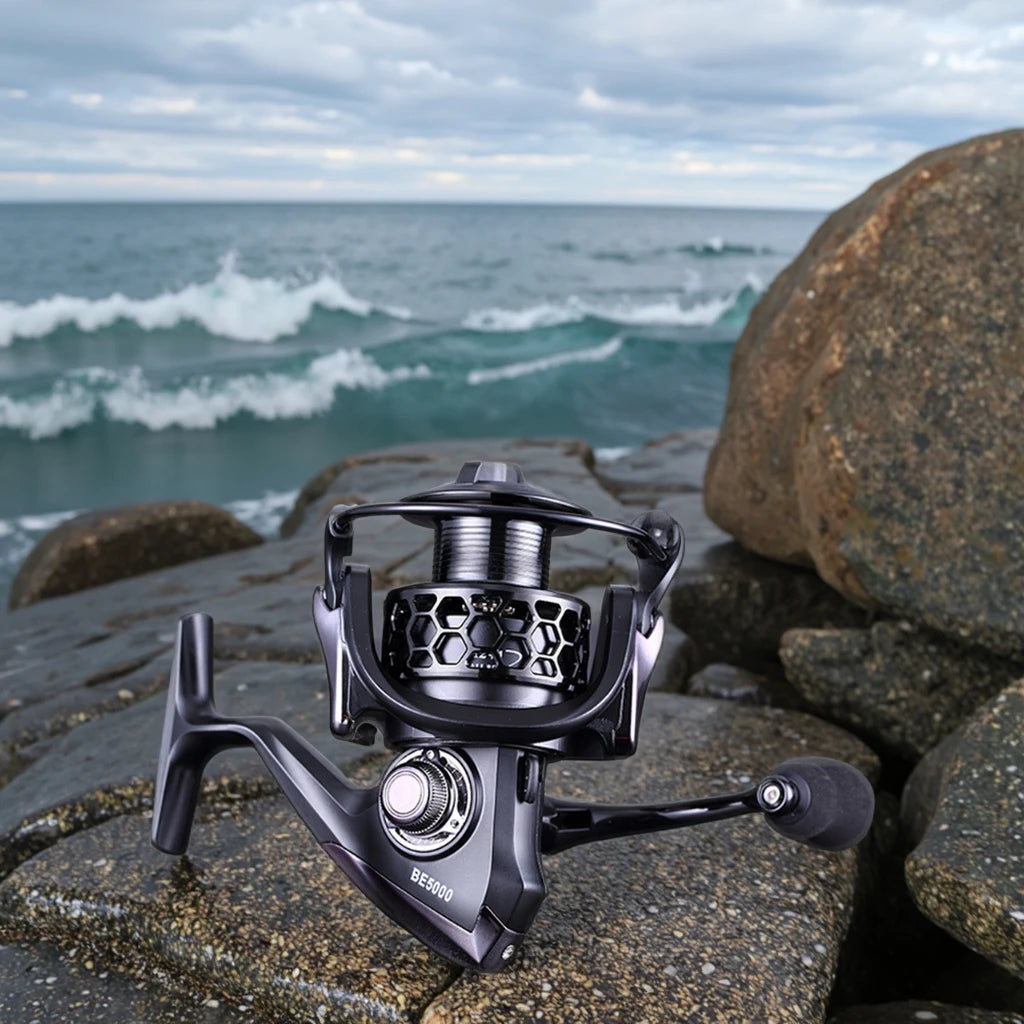 BE3000 High Quality All-metal New Gear Technology Deep Sea Spinning Fishing Reel Hand Switchable