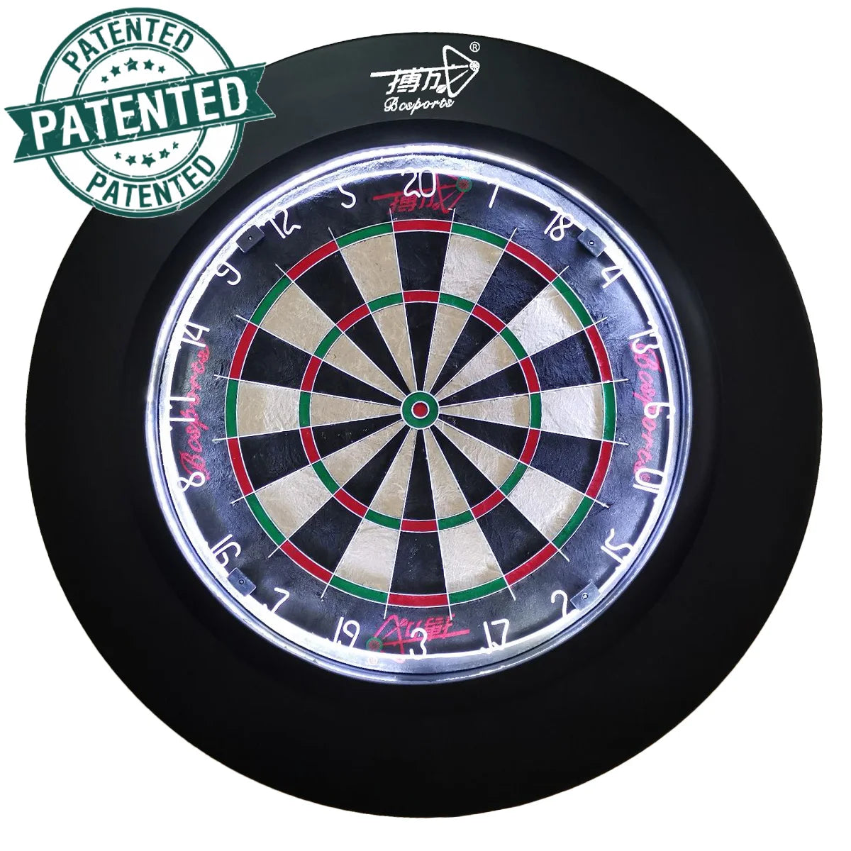 Bcsports Patented PU Dartboard Surround Lighting