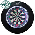 Bcsports Patented PU Dartboard Surround Lighting-Durable Safety Features Customizable MegaBDM
