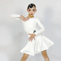 Shiny Kids Latin Dance Costume for Training Dancing Dress and Competitions