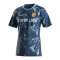 Oem Odm Men'S Bodybuilding Sportswear Dry-Fit V-Neck Workout Tees Jersey Football Wear Sailing Rugby Shirt