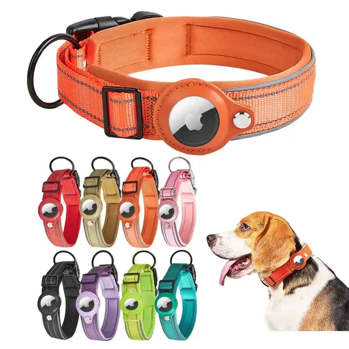 Newest Luxury High-End Nylon Pet Collar Dog Gps Positioning Collar
