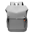 Simple Fashionable Multi-Purpose Multi-Layered Laptop Backpack Night Reflective Strip Anti-Splashing Earphone Hole Hidden USB