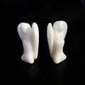 Huiying Chinese style living room home 1.5 inch white jade angel decoration accessories Crafts