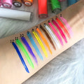 Wholesale No Logo Liquid Colorful Eye Liner Private Label Customize Logo Waterproof Colored Neon Eyeliner