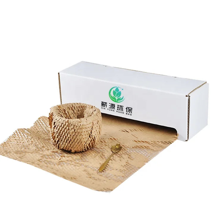Eco Friendly Products 2024 Biodegradable Honeycomb Paper Wrapping Paper for Packaging