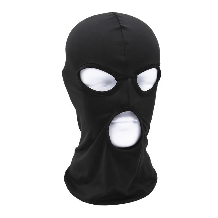 Custom Logo Full Face Cover Breathable Motorcycle 3 Holes Ski Mask Balaclava
