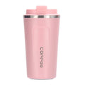 Wholesale Eco-Friendly Double Wall Vacuum Insulated Coffee Mug Simple American Style Powder Coated Travel Tumbler