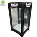 Custom Pop up Wood Floor Display Cabinet for Sunglasses with LED Lights