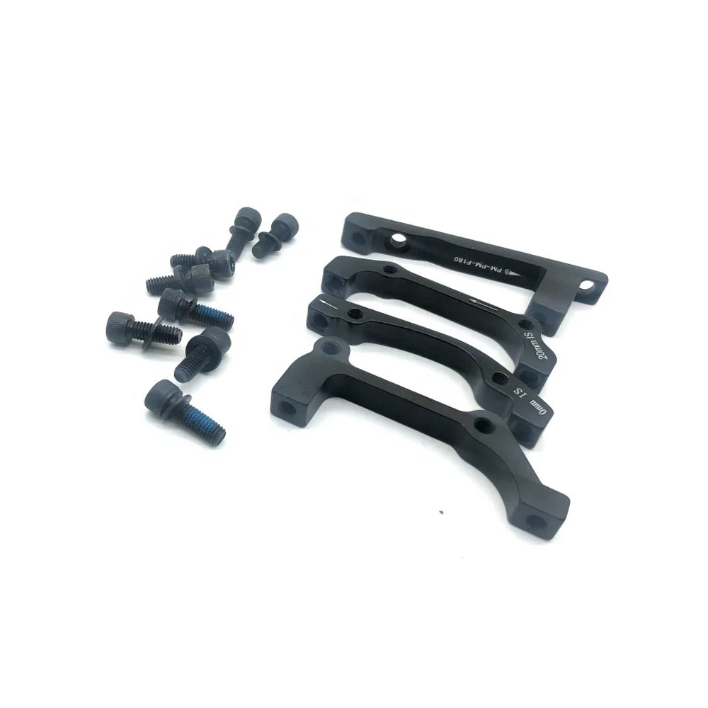 Disc Brake Caliper Mount Adapter for Bicycle Electric Scooter Repair Accessories Front 160/180/203 mm Rear 140/160/180 mm