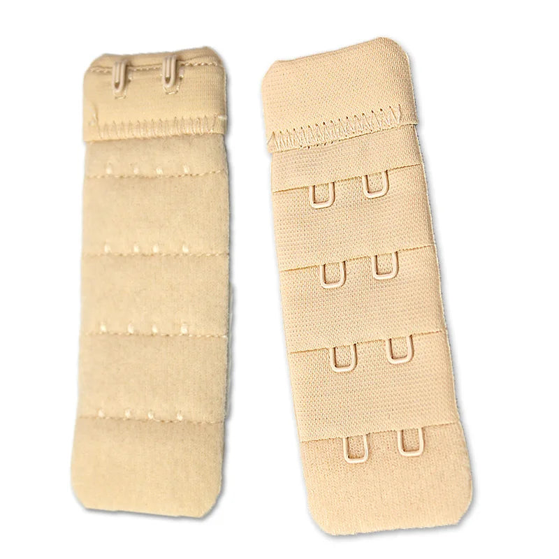 Custom 3 Row Velvet Polyester Hook and Eye Tape Bra Extender
