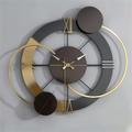 65x60  New Large Metal Frame Wall Clock 2025 Minimalist Modern Needle Art Black Home Decor Watch From Manufacturer Dropshipping