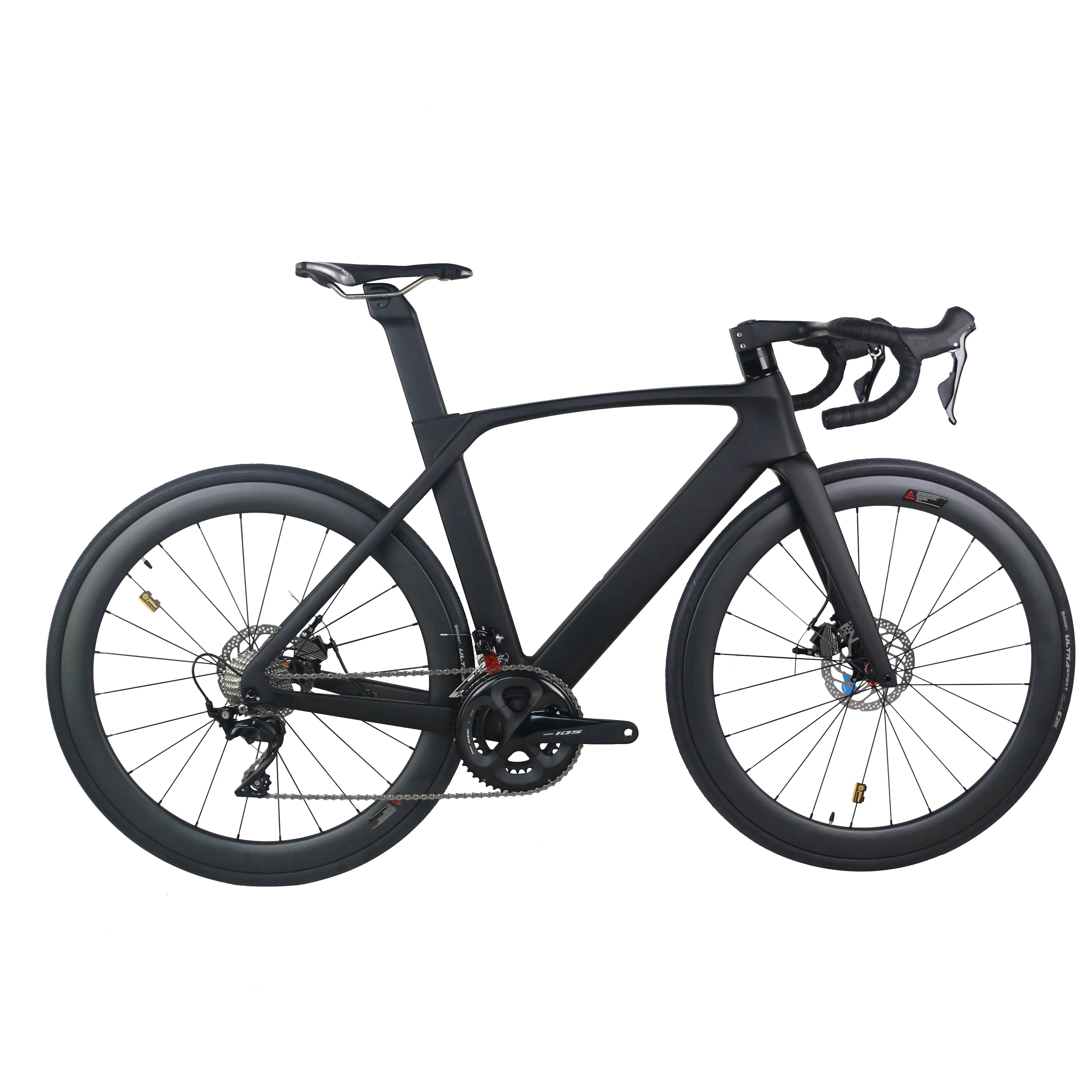 Complete Bike New EPS Technology Cycling Disc Brake Bike Carbon Frame Bicycle 700*30C R7000 Groupset with Carbon Wheels TT-X34