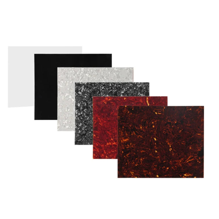 Hot Sale 200 X170mm Celluloid PVC Scratch Plate Sheet DIY Blank Guitar Pickguard Material for Acoustic Guitar Parts